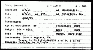 Service File Card